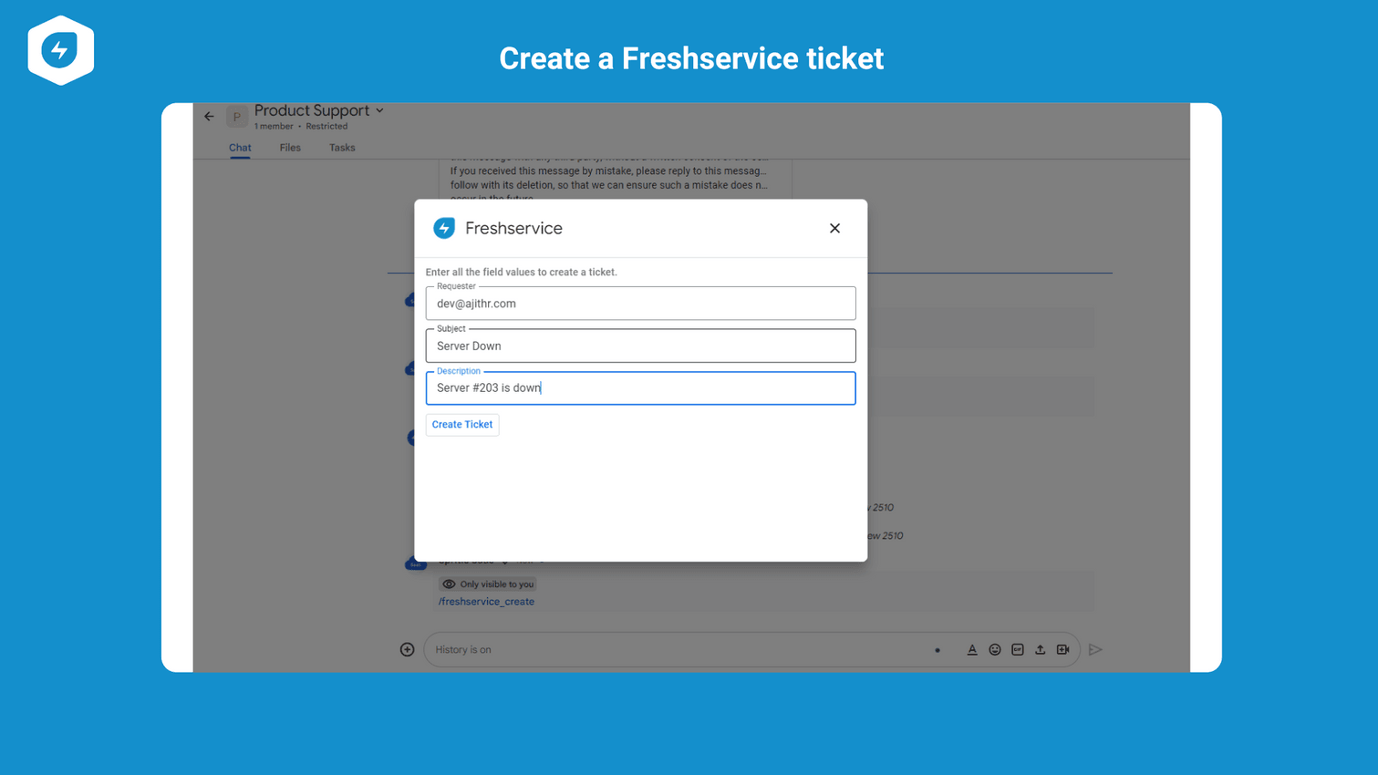 Freshservice Tickets