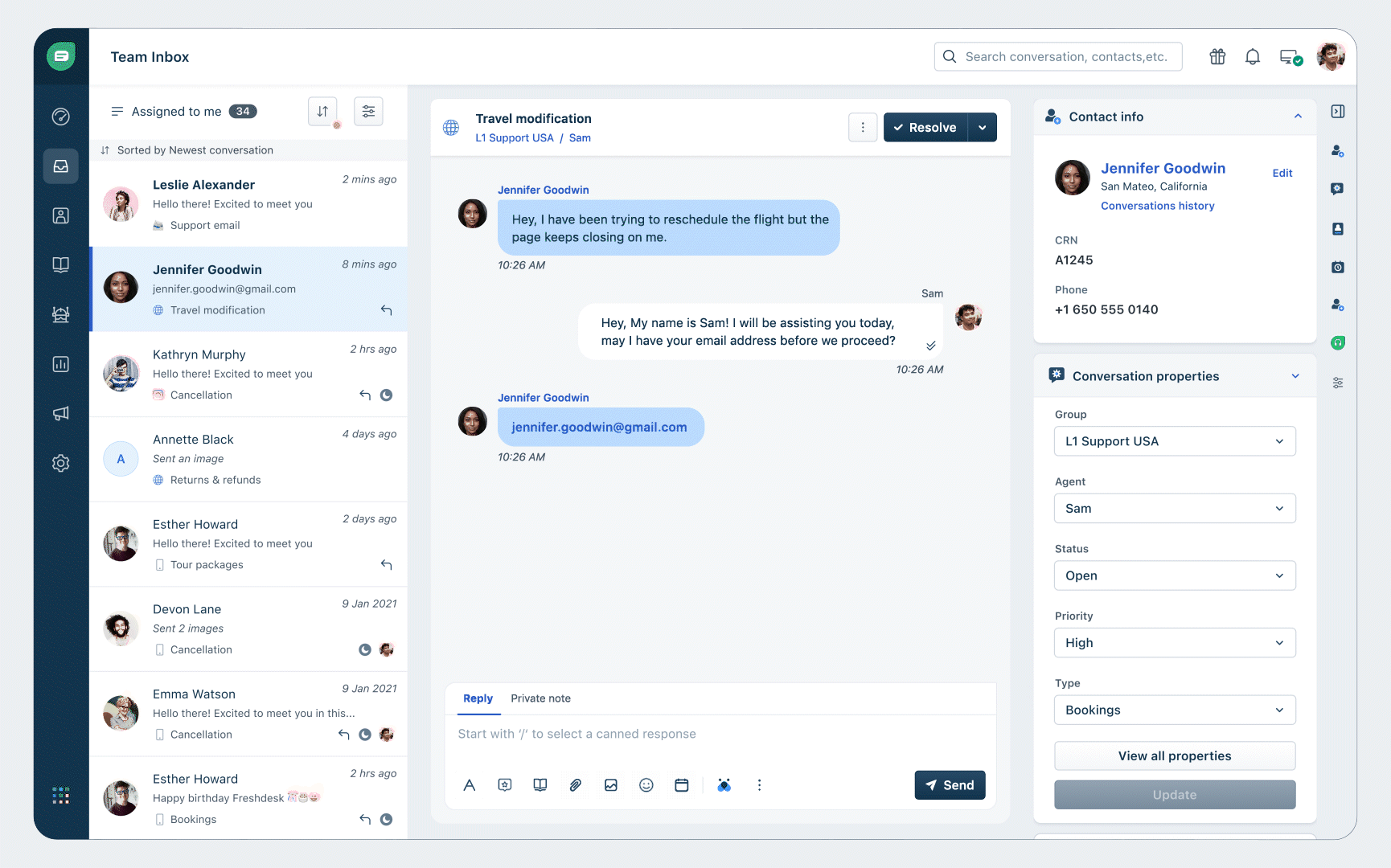 Tone Enhancer (Freshchat)
