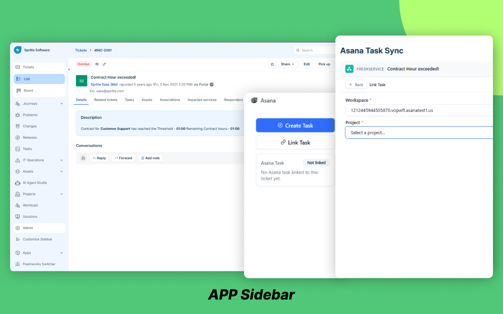 Asana by Saasly for Freshservice screenshot 4