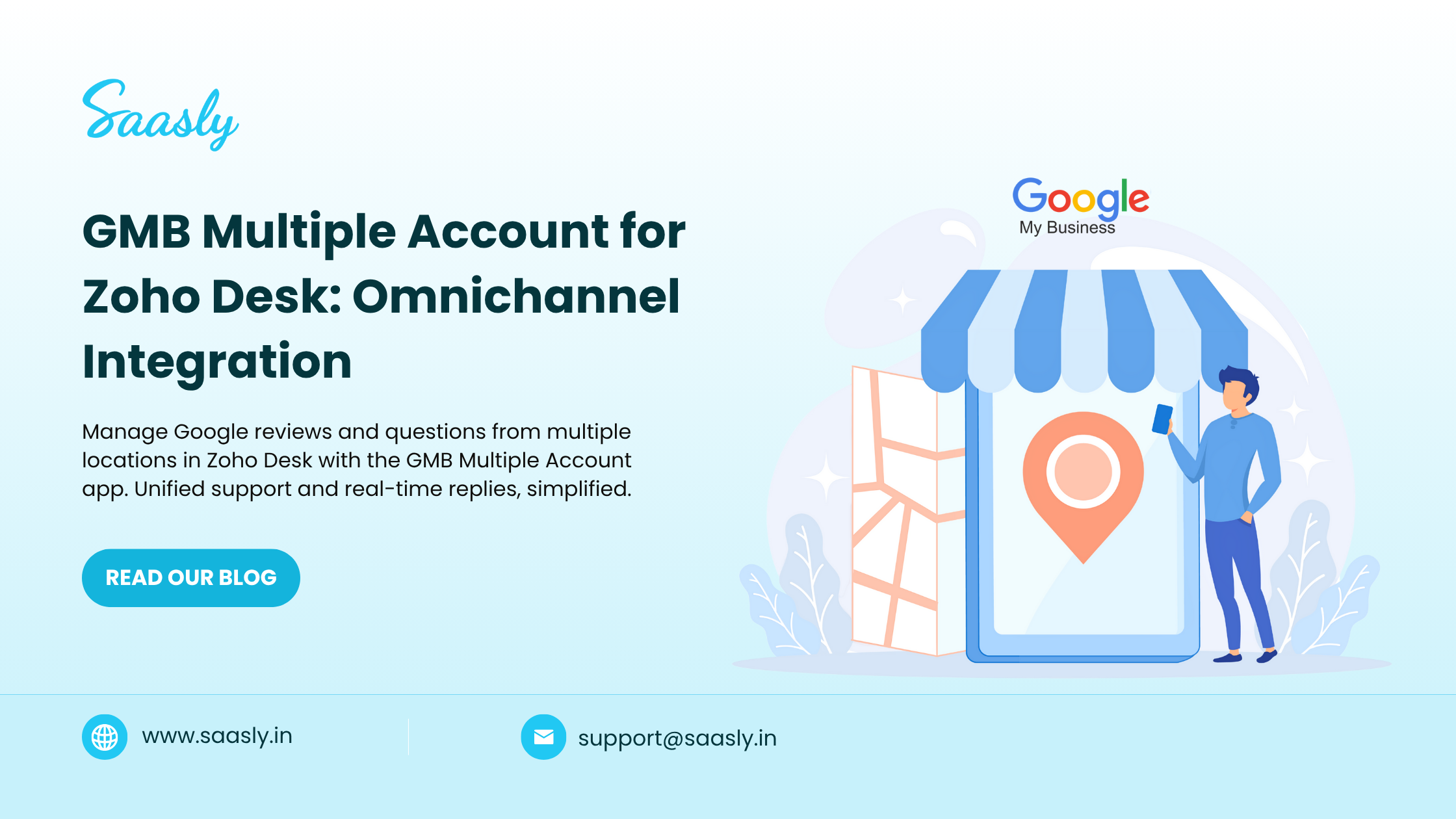 GMB Multiple Account for Zoho Desk: Omnichannel Integration
