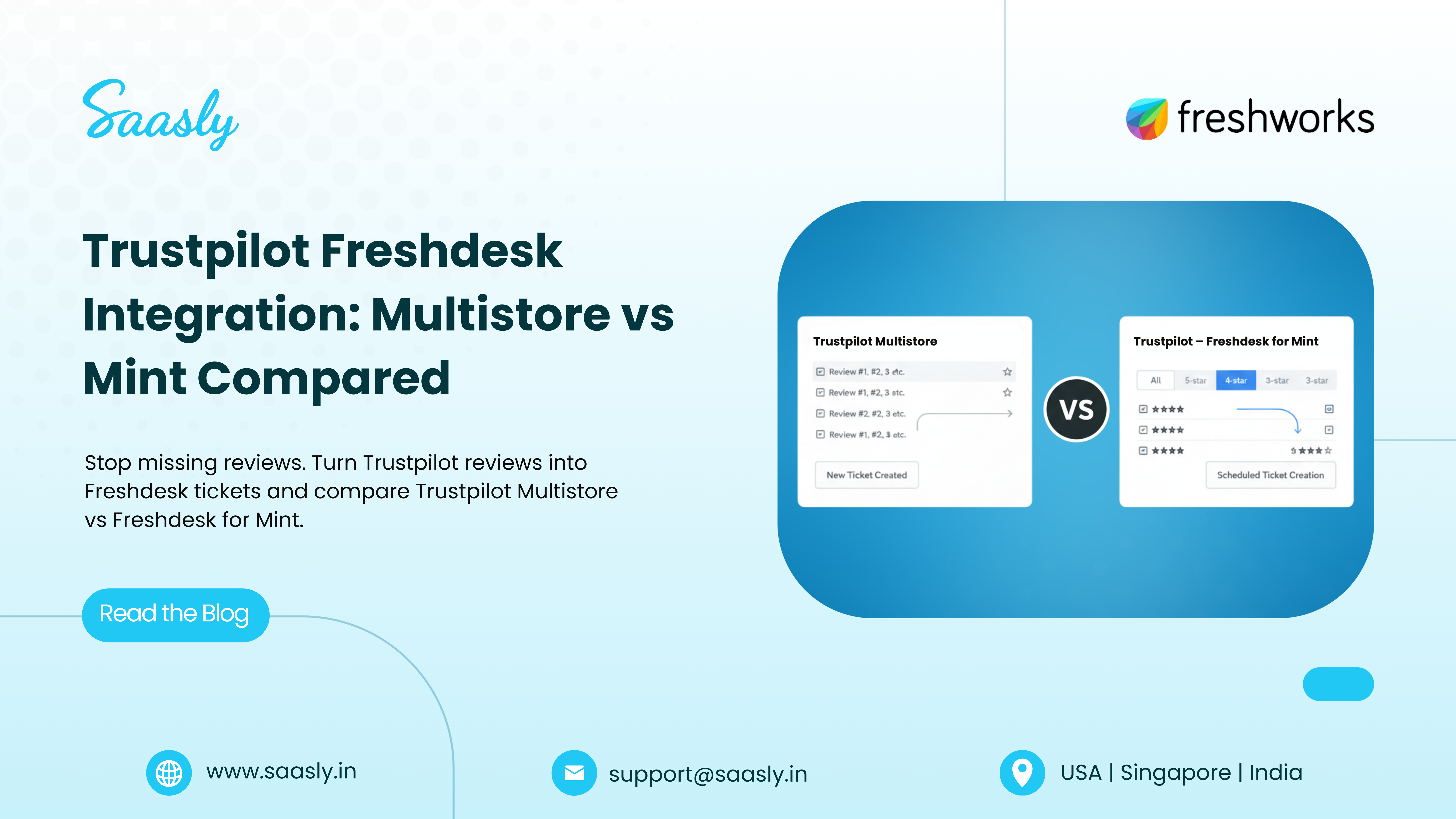 Trustpilot Freshdesk Integration: Multistore vs Mint Compared