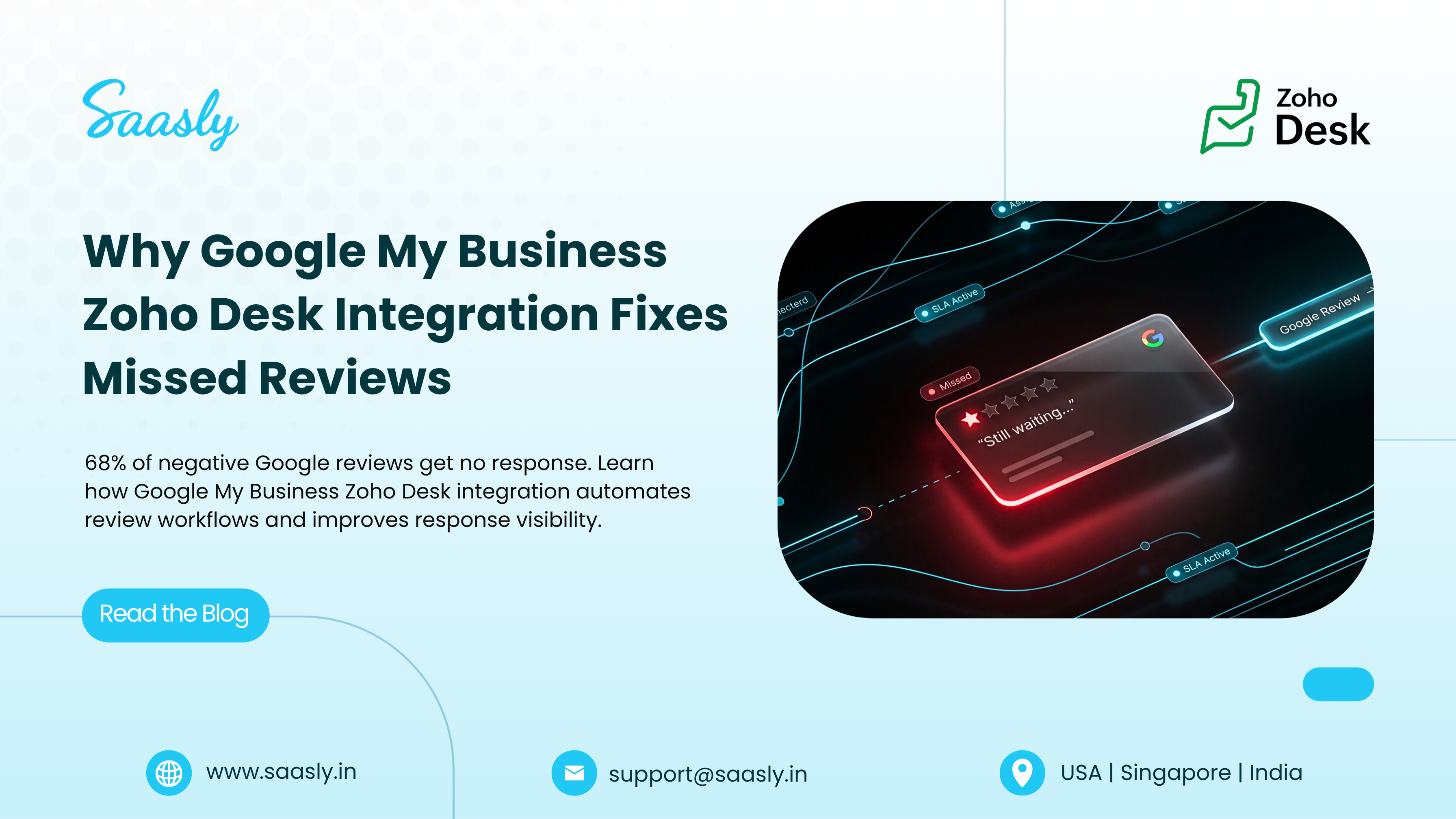 Why Google My Business Zoho Desk Integration Fixes Missed Reviews